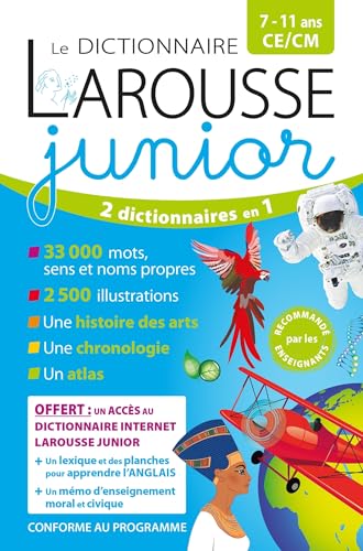 Le Dictionnaire Larousse Junior et Son Dictionnaire en Ligne - 7/11 a