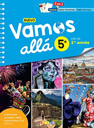 Nuevo Vamos Alla Espagnol 5e - Éd. 2022 - Manuel
