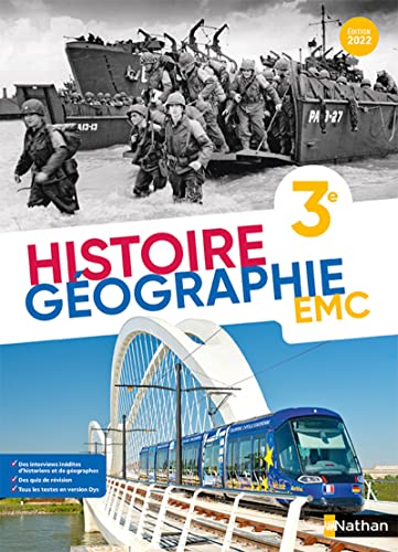 Histoire-Geographie-Emc 3e - 2022 - Élève