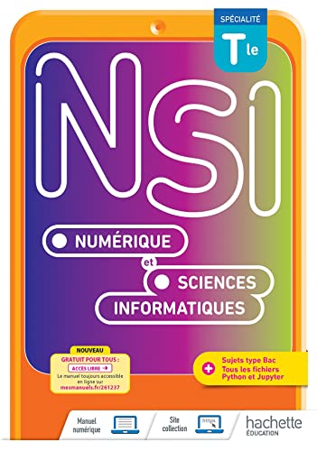 Numérique et Sciences Infor Terminale Spe NSI