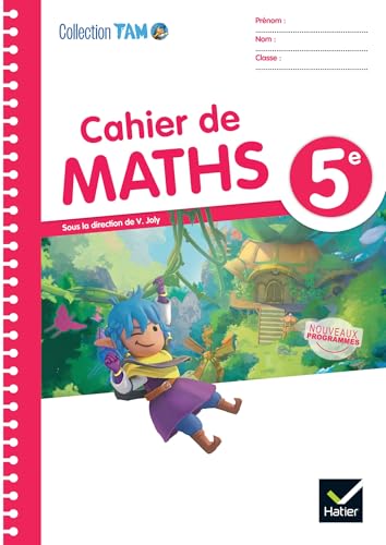 Tam Maths 5e - Éd. 2026 - Cahier Élève