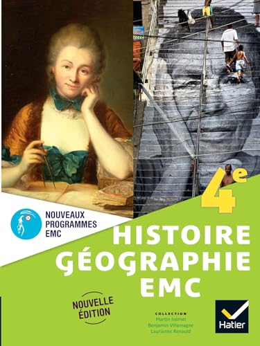 Histoire-Geographie-Emc 4e - Éd. 2025 - Livre Élève