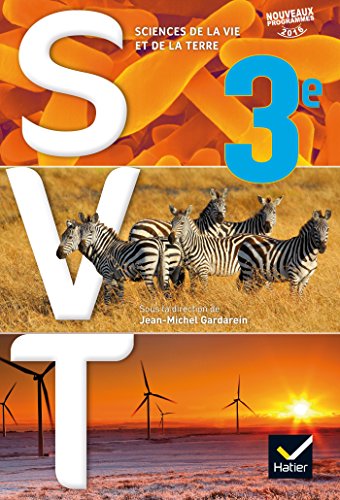 SVT 3e Éd. 2017 - Livre Élève + Livret 16 Pages
