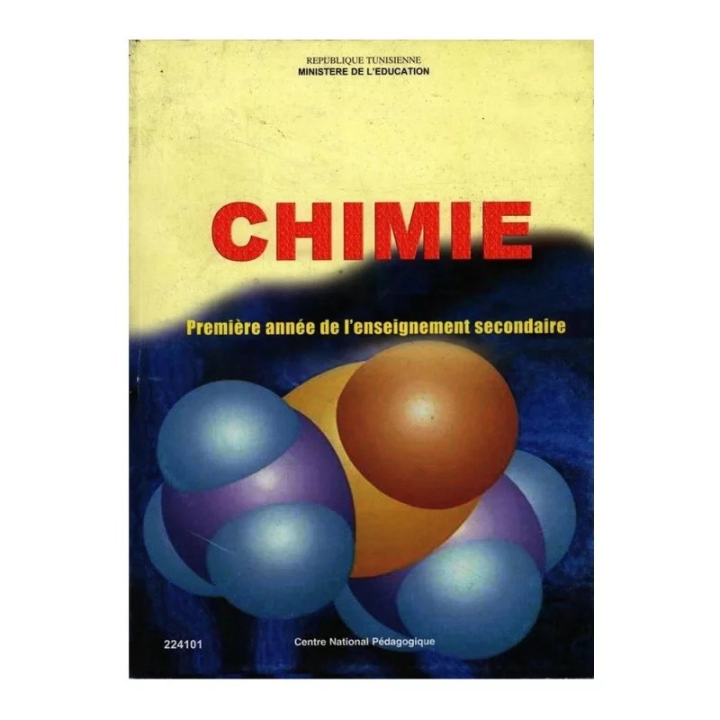 Manuel de chimie — 1ère année secondaire · CNP