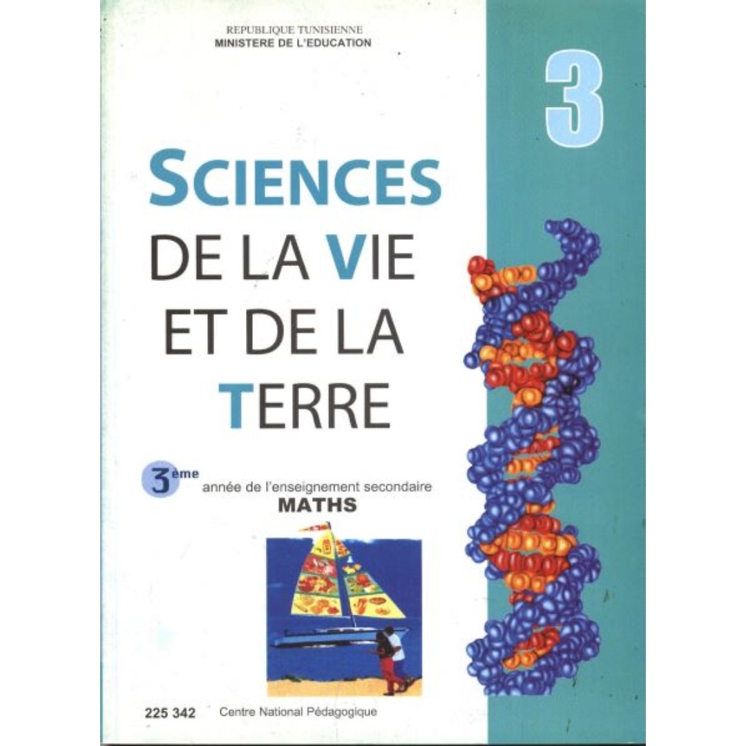 Manuel de SVT — 3ème année secondaire (Maths) · CNP