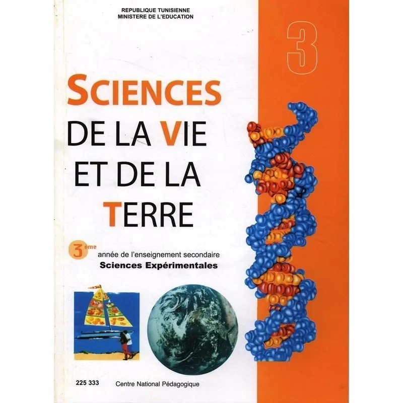 Manuel de SVT — 3ème année secondaire (Sciences exp.) · CNP